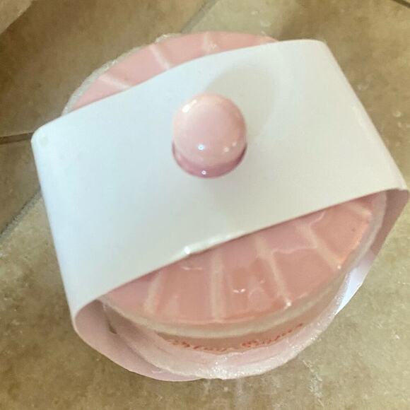 Target ceramic stackable cream and sugar set. Iridescent pink. - Picture 2 of 4